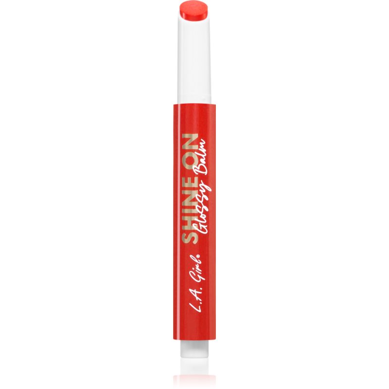 L.A. Girl Cosmetics Shine On balsam de buze tip gloss cu efect de hidratare culoare Starstruck 2 g