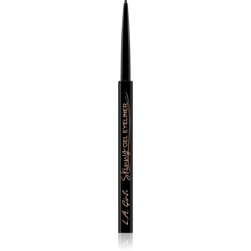 L.A. Girl Cosmetics Skinny eyeliner-gel culoare Silky Black 0.1 g