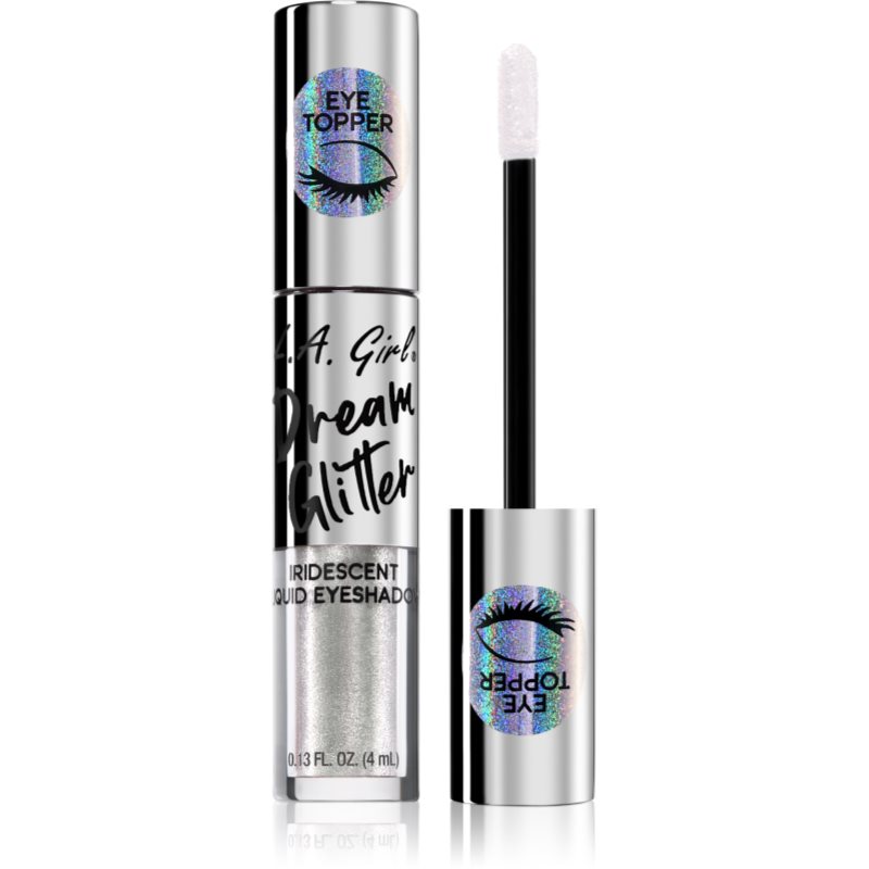 L.A. Girl Cosmetics Dream Glitter farduri de ochi lichide cu sclipici culoare Iridescent Dream 4 ml