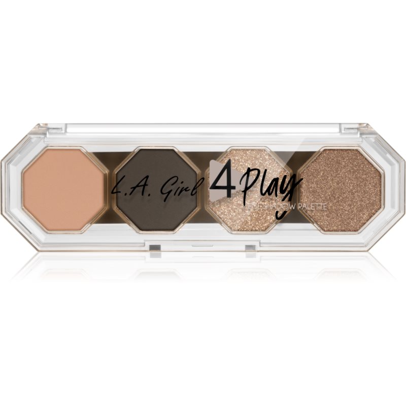 L.A. Girl Cosmetics 4 Play paletă cu farduri de ochi culoare Seduce 3.2 g