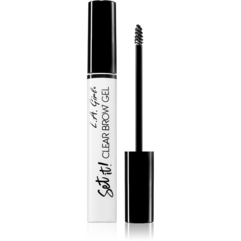 L.A. Girl Cosmetics Set It Gel de fixare transparent pentru sprâncene 2.5 ml