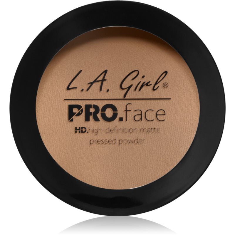 L.A. Girl Cosmetics PRO. Face HD pudra compacta cu efect matifiant culoare Buff 7 g