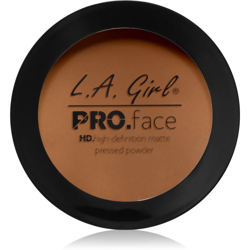 L.A. Girl Cosmetics PRO. Face HD pudra compacta cu efect matifiant culoare Classic Tan 7 g