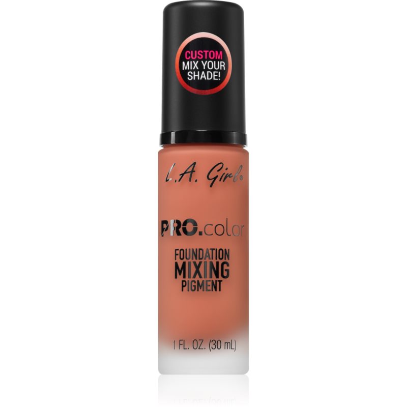 L.A. Girl Cosmetics PRO. Color baza de machiaj pentru uniformizarea nuantei tenului culoare Orange 30 ml