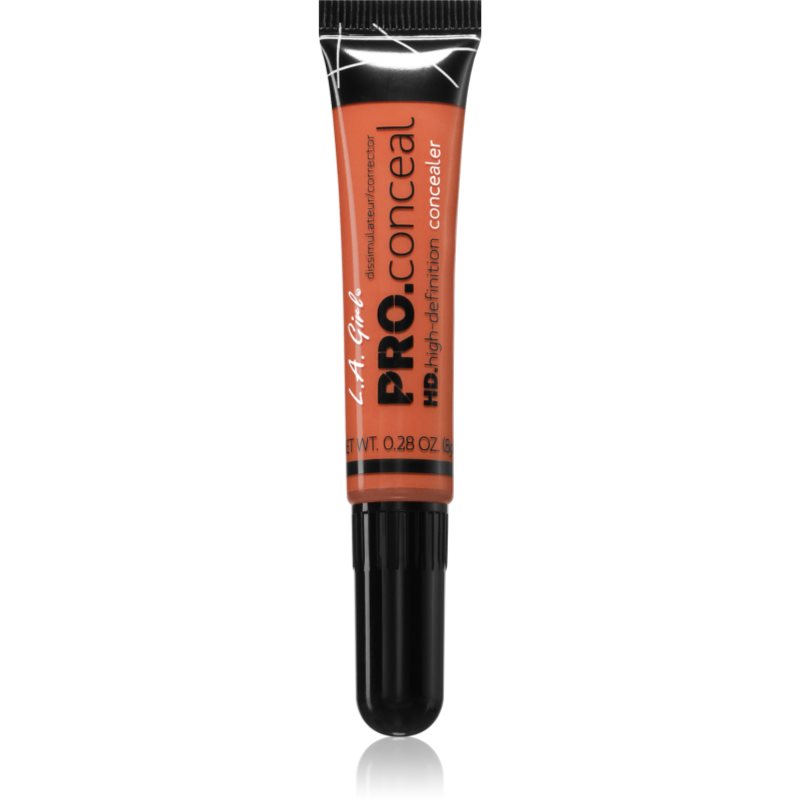 L.A. Girl Cosmetics PRO. Conceal HD corector cremos culoare Orange Corrector 8 g