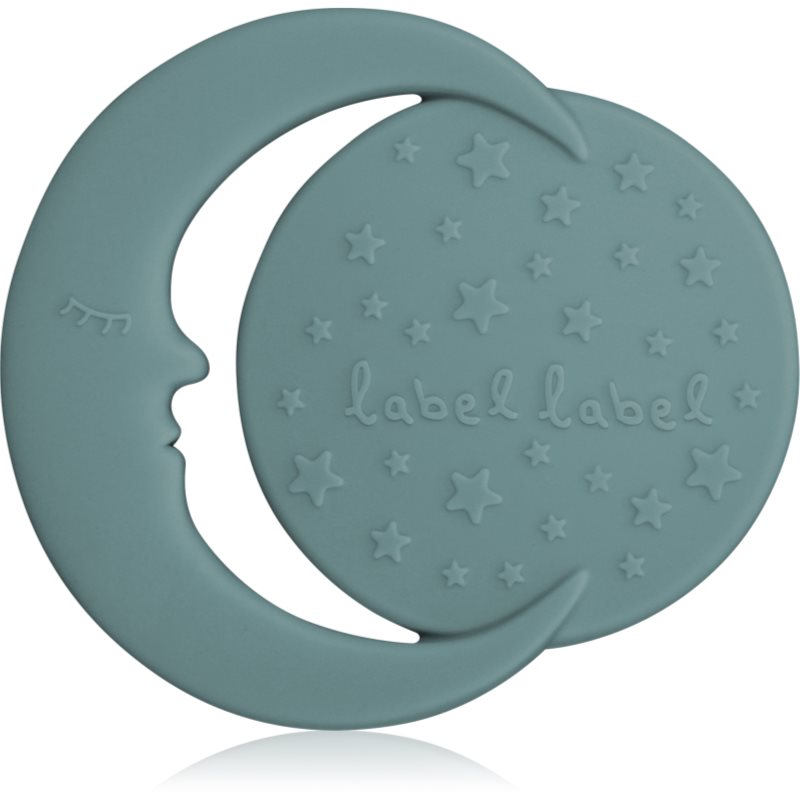 Label Label Teether Moon jucărie pentru dentiție Grey 1 buc