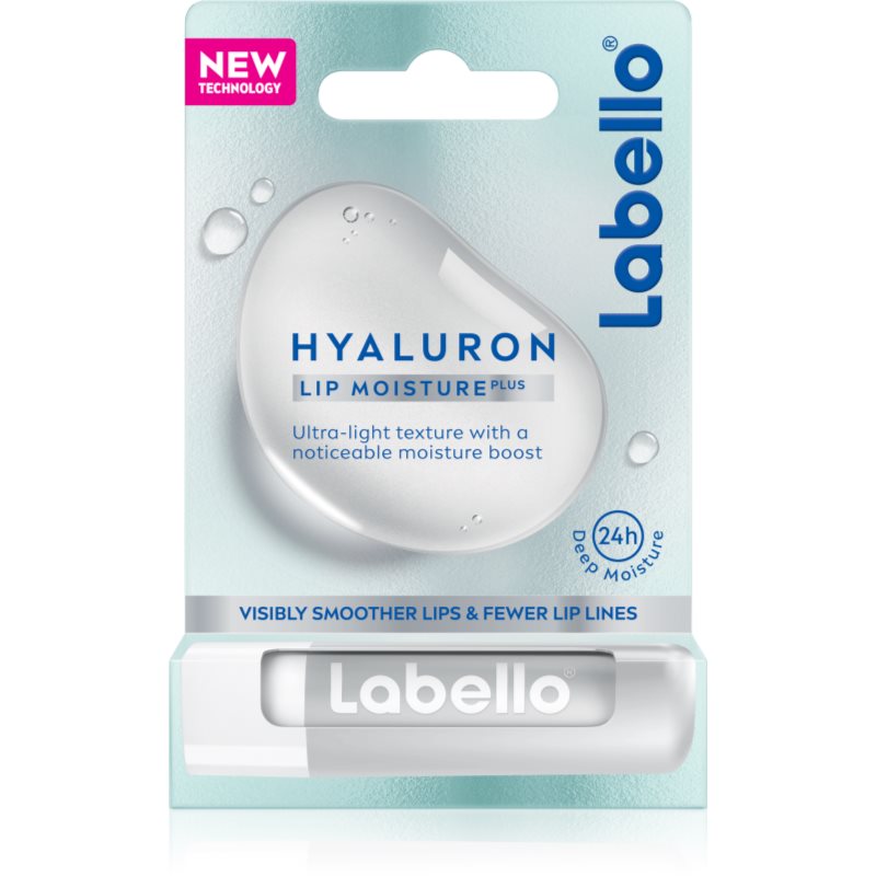 Labello Hyaluron Lip Moisture Plus Balsam de buze hidratant cu acid hialuronic 5.2 g