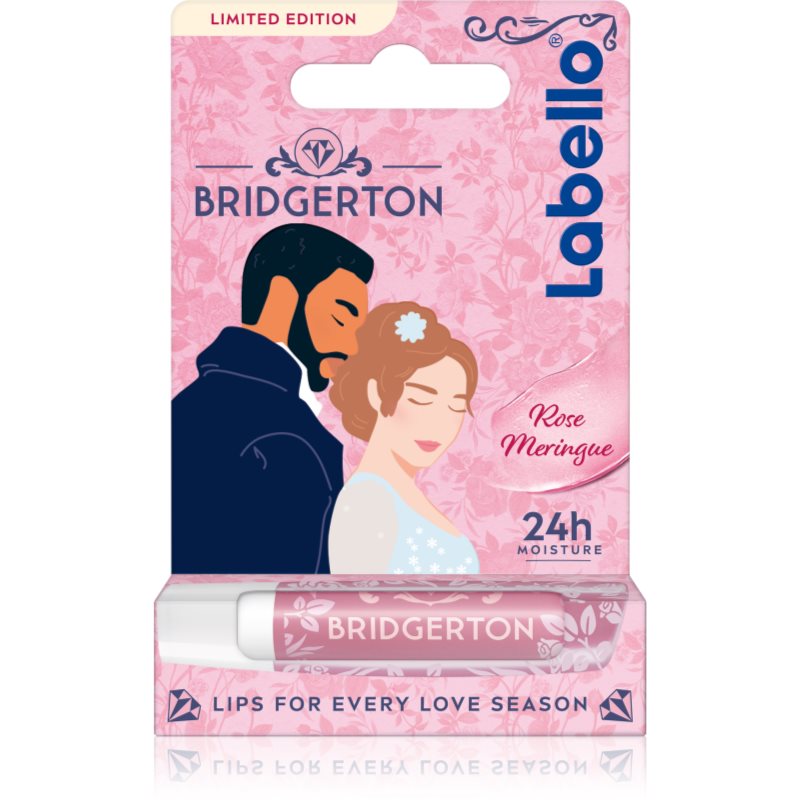Labello Bridgerton Rose balsam de buze hidratant colorat 4.8 g