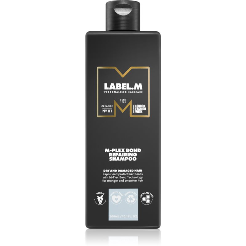 label.m M-Plex Bond Repairing Shampoo sampon hranitor pentru toate tipurile de păr 300 ml