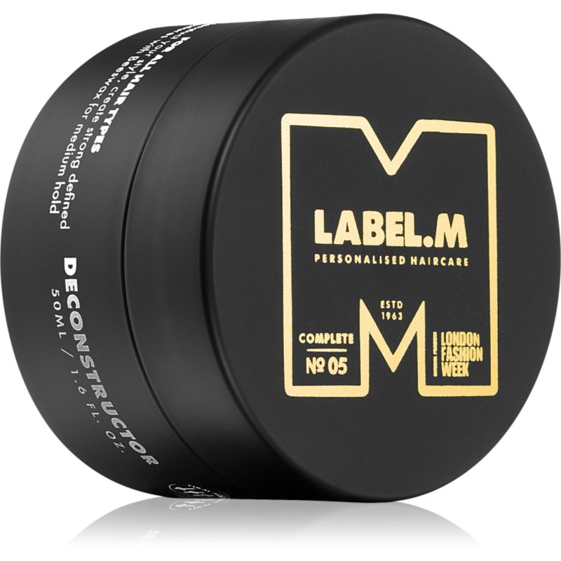 label.m Deconstructor gel modelator pentru coafura pentru păr 50 ml