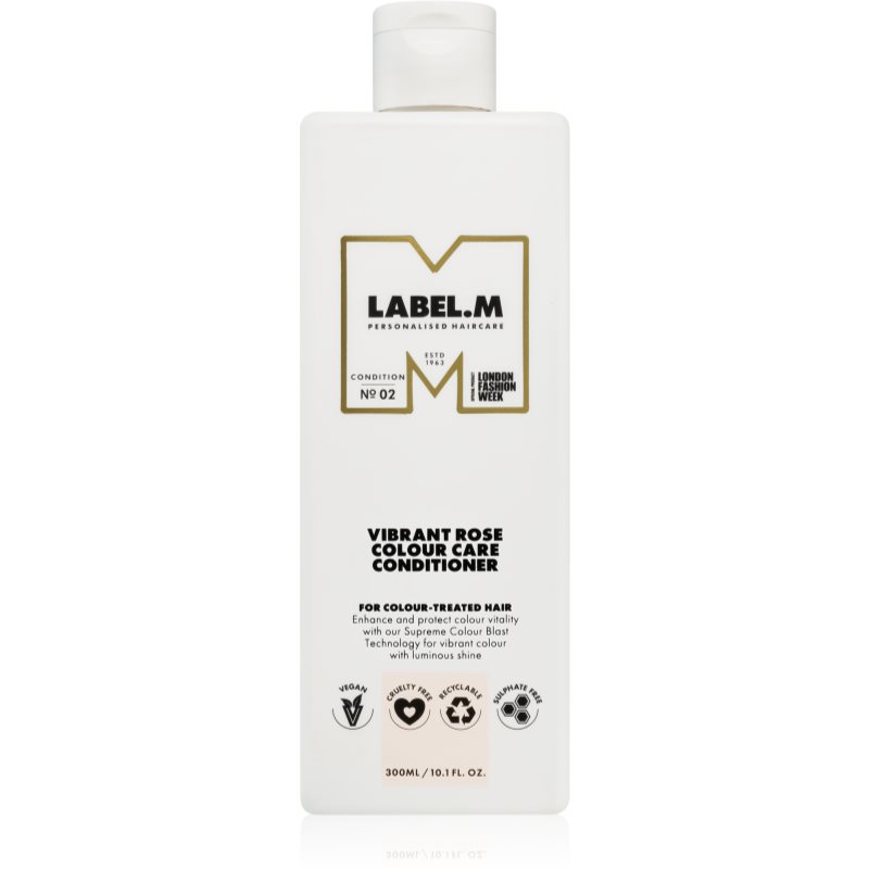 label.m Vibrant Rose balsam pentru protecția culorii 300 ml