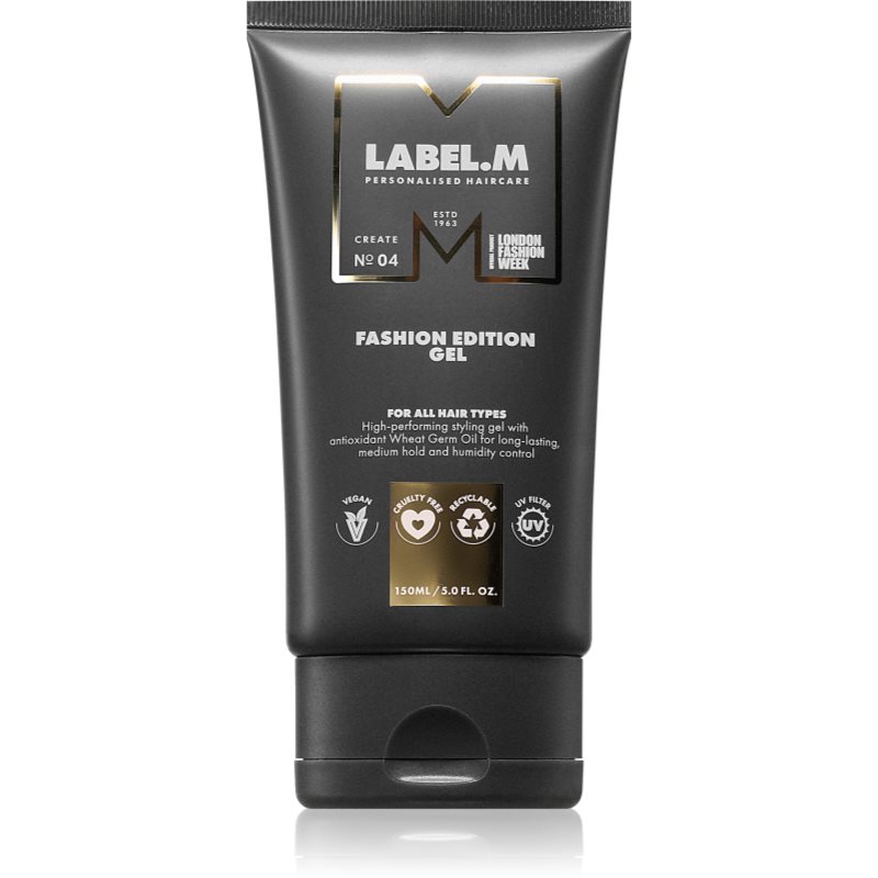 label.m Fashion Edition gel de par pentru toate tipurile de păr 150 ml