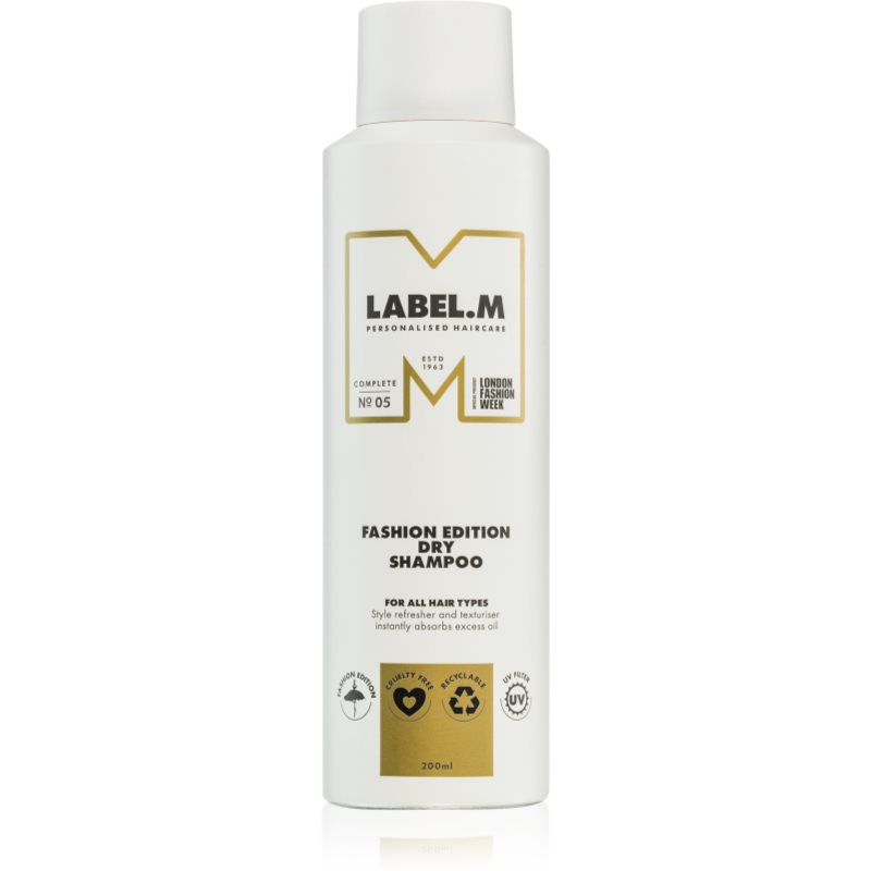label.m Fashion Edition șampon uscat pentru par blond 200 ml