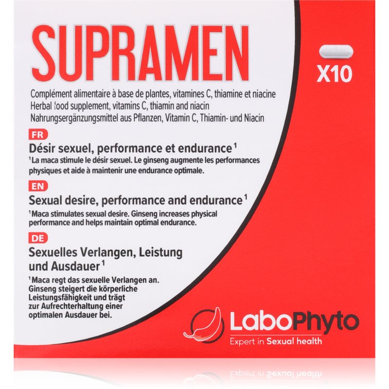Labophyto Supramen Kapseln zur Potenzsteigerung 10 KAP