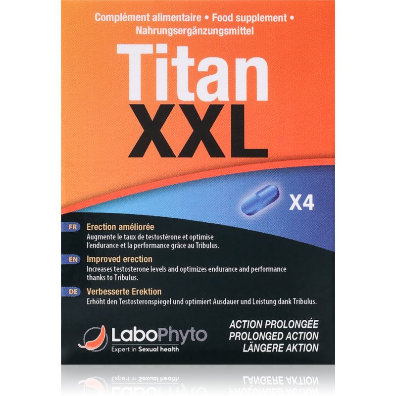 Labophyto Titan XXL Kapseln zur Potenzsteigerung 4 KAP