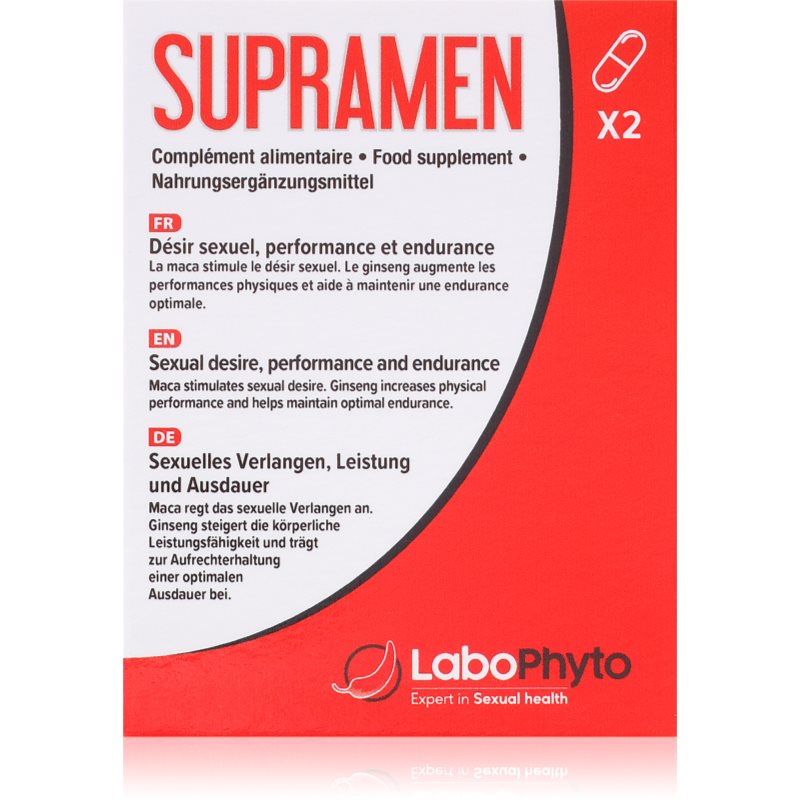 Labophyto Supramen Kapseln zur Potenzsteigerung 2 KAP