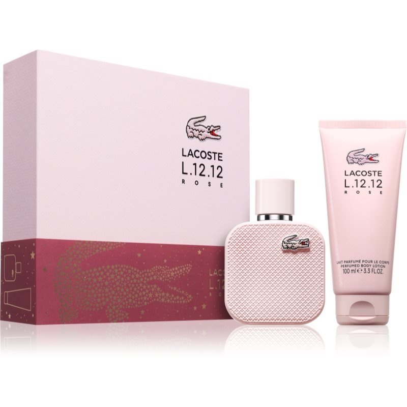 Lacoste L.12.12 Rose Eau de Parfum set cadou pentru femei 1 buc