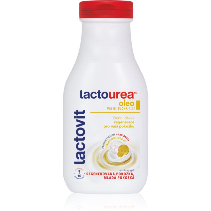 Lactovit LactoUrea Oleo gel de dus regenerabil pentru piele foarte uscata 300 ml