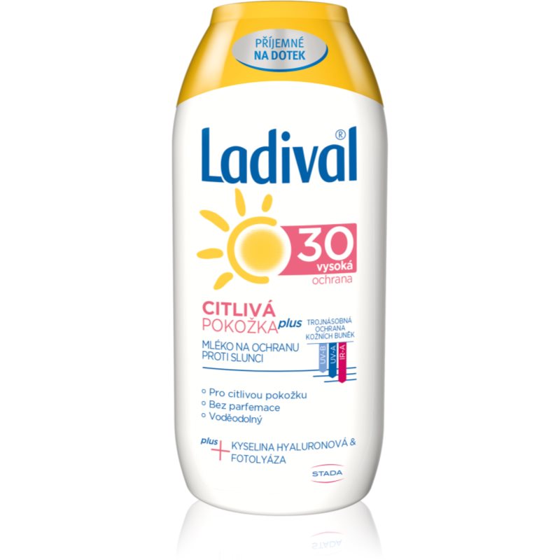 Ladival Sensitive Plus lotiune de plaja pentru pielea sensibila SPF 30 200 ml