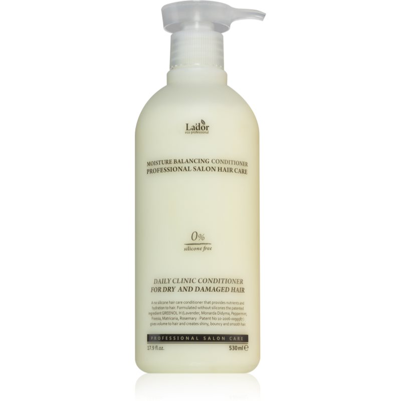 La\'dor Moisture Balancing balsam hidratant pentru păr uscat și deteriorat 530 ml