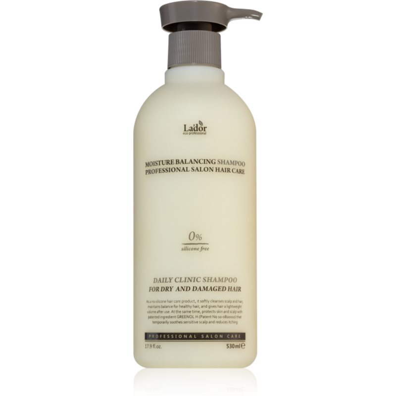 La\'dor Moisture Balancing sampon hidratant pentru păr uscat și deteriorat 530 ml