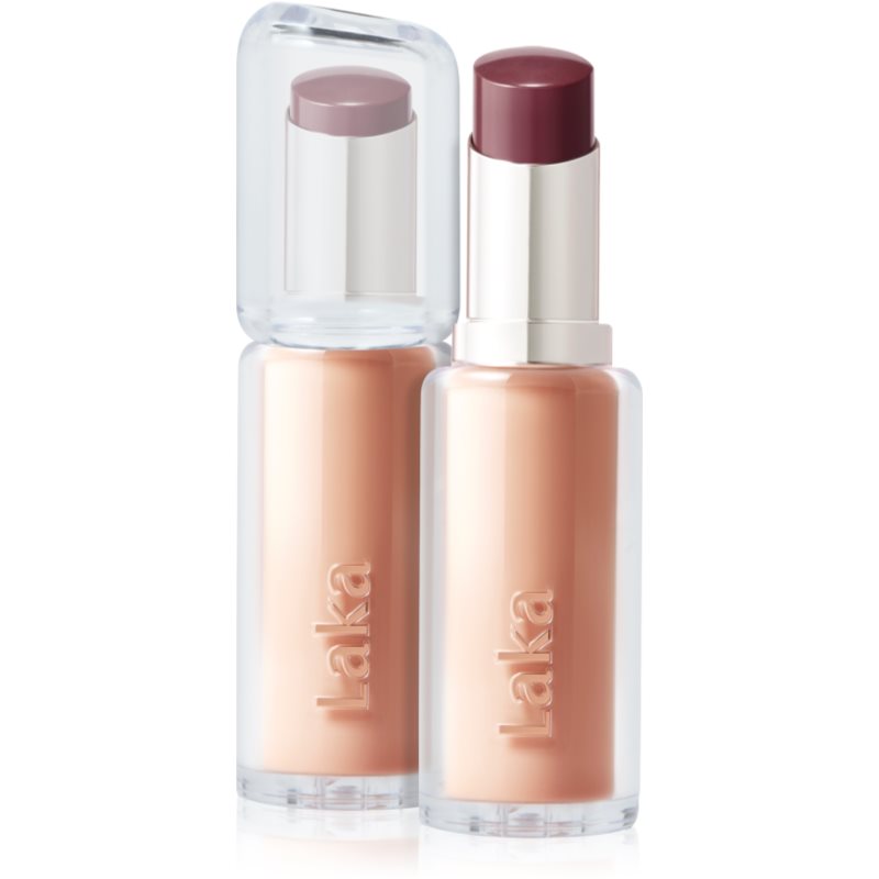 Laka Bonding Glow Lipstick ruj cu persistenta indelungata pentru hidratare si stralucire culoare 216 Winter 3.7 g