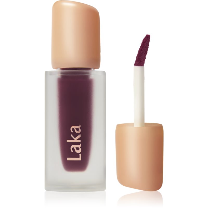 Laka Fruity Glam Tint luciu de buze rezistent cu efect de hidratare culoare 123 Unsweet Berry 4.5 g