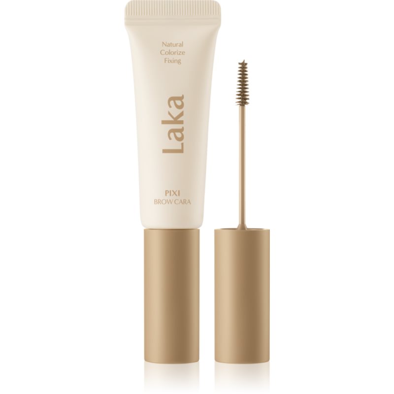 Laka Pixi Brow Cara mascara pentru sprâncene pentru fixare și formă culoare 05 Ash Brown 8 g