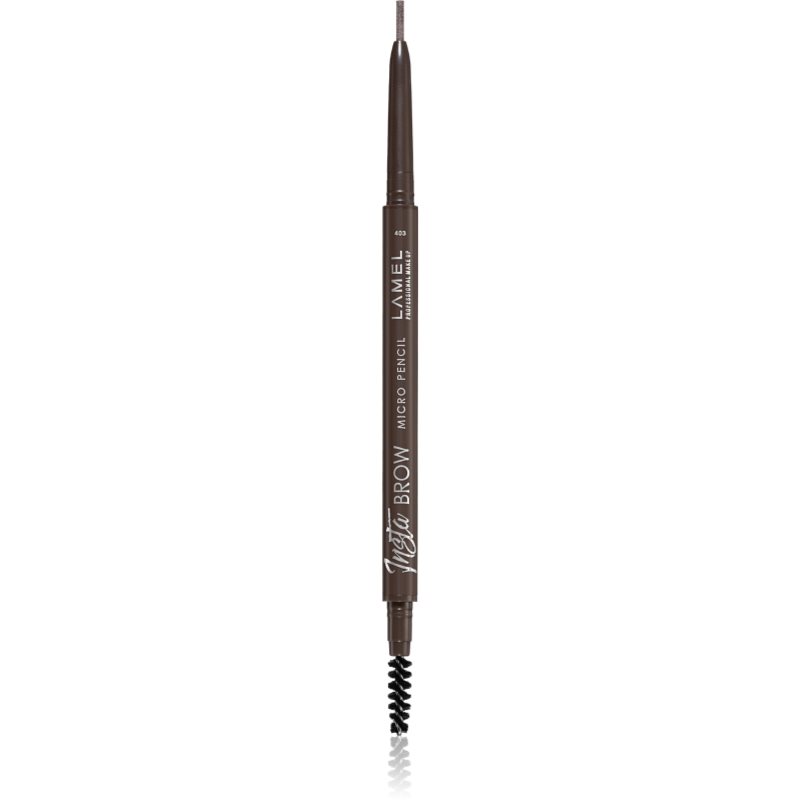 LAMEL Insta Brow creion pentru sprancene cu pensula culoare 403 0,12 g