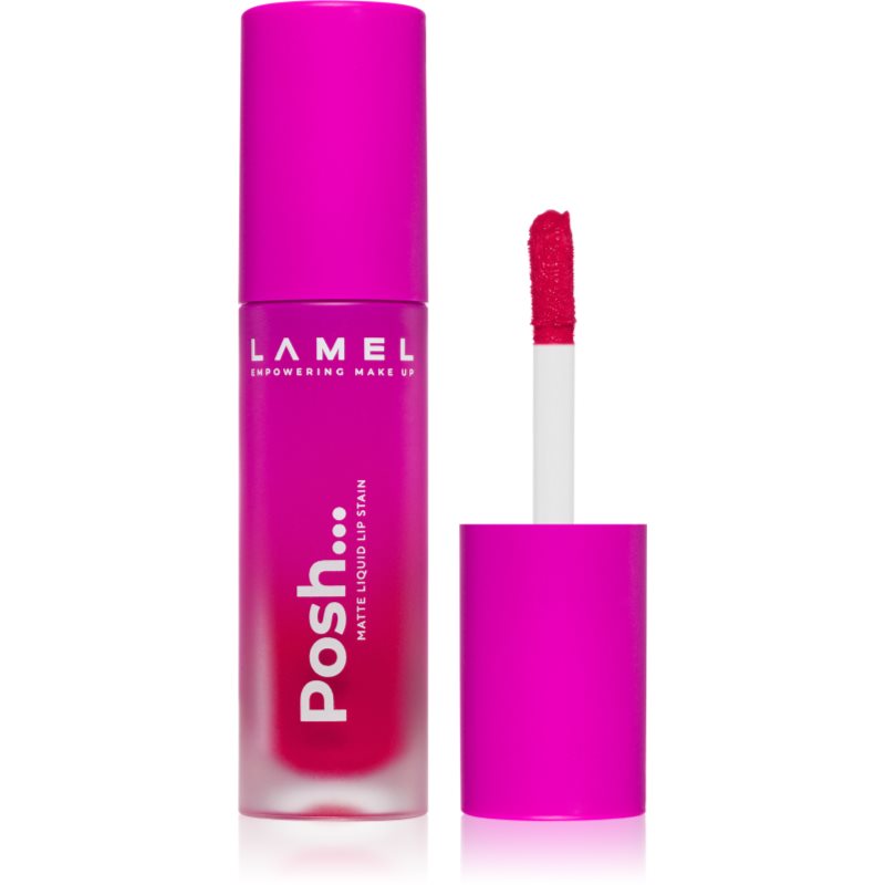 LAMEL Posh Matte Liquid Lip Stain ruj de buze lichid, mat și de lungă durată culoare 407 4 g