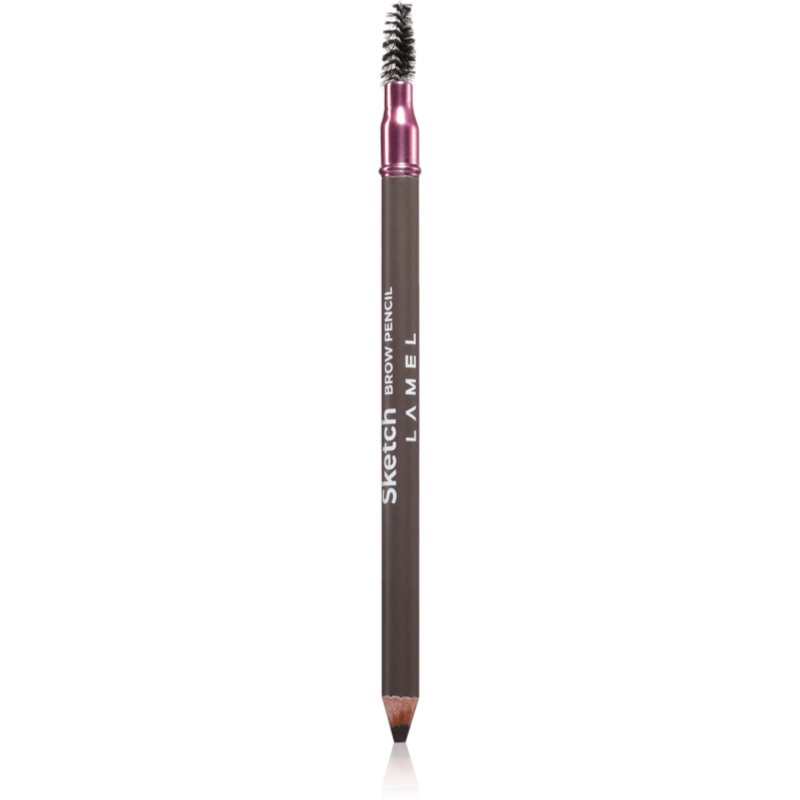 LAMEL Sketch creion pentru sprancene cu pensula culoare 04 1.1 g