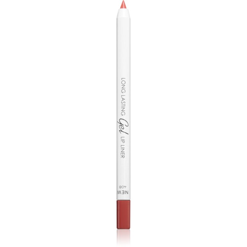 LAMEL Long Lasting Gel Lip Liner Creion de buze de lunga durata culoare 408 Rose Plum 1.7 g