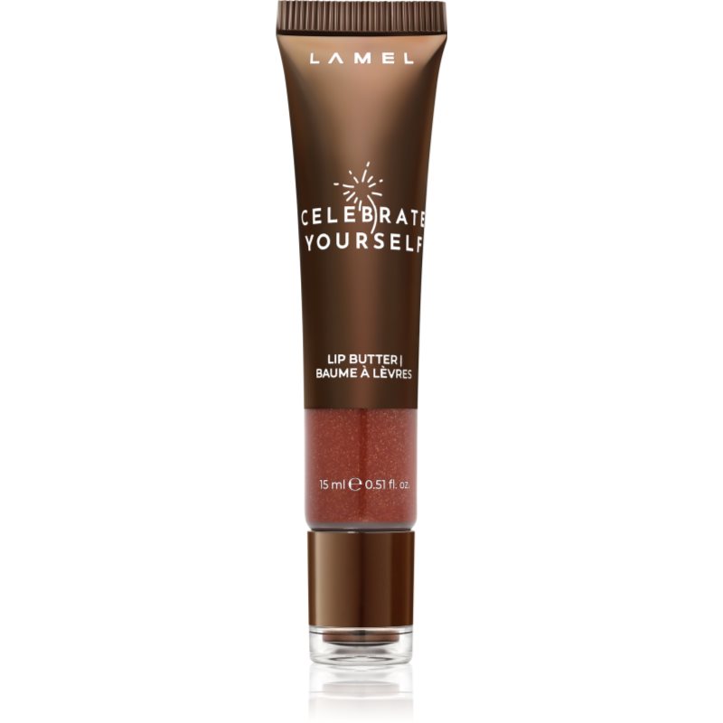 LAMEL Celebrate Yourself Balsam de buze hidratant cu particule stralucitoare culoare 01 15 ml