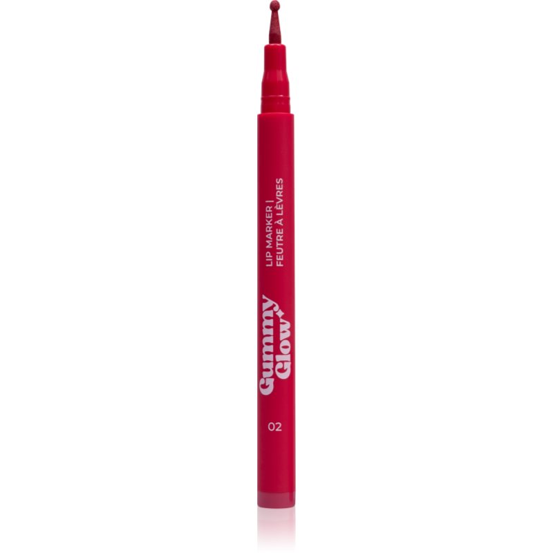 LAMEL Gummy Glow Lip Marker repara buzele pentru un efect de lunga durata culoare 02 1.6 ml