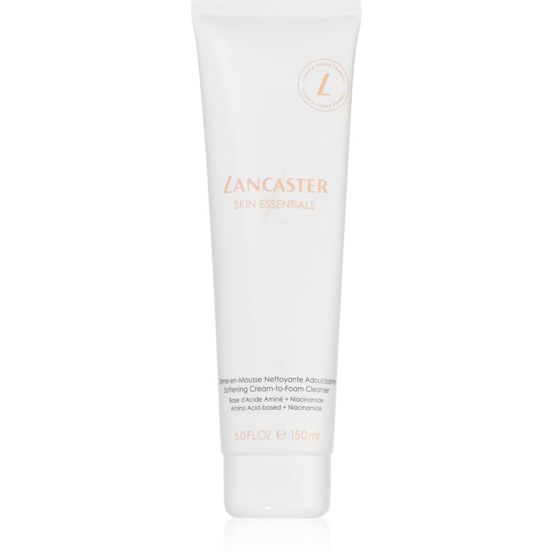 Lancaster Skin Essentials Softening Cream to Foam Cleanser spuma de curatat pentru femei 150 ml