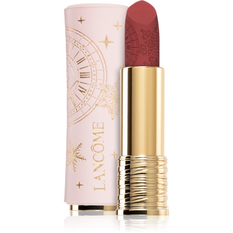 Lancôme L'Absolu Rouge Matte Holiday Collection ruj satinat culoare 296 Shimmery Dramaphoria 3.4 g