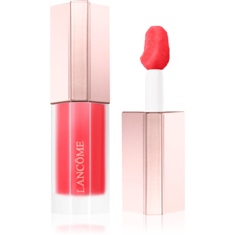 Lancôme Lip Idôle CuddleBlur™ Matte Velvet Lip Cream balsam de buze, cu efect de umplere cu efect matifiant culoare 24 Loungy Red 8.5 ml