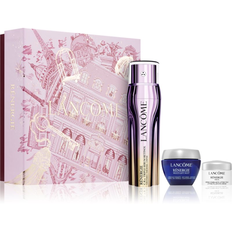Lancôme Rénergie CRX Triple Serum Retinol set cadou pentru femei