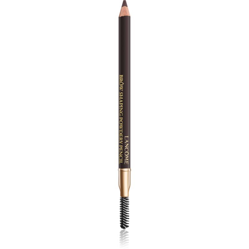 Lancôme Brôw Shaping Powdery Pencil creion pentru sprancene cu pensula culoare 08 Dark Brown 1.19 g