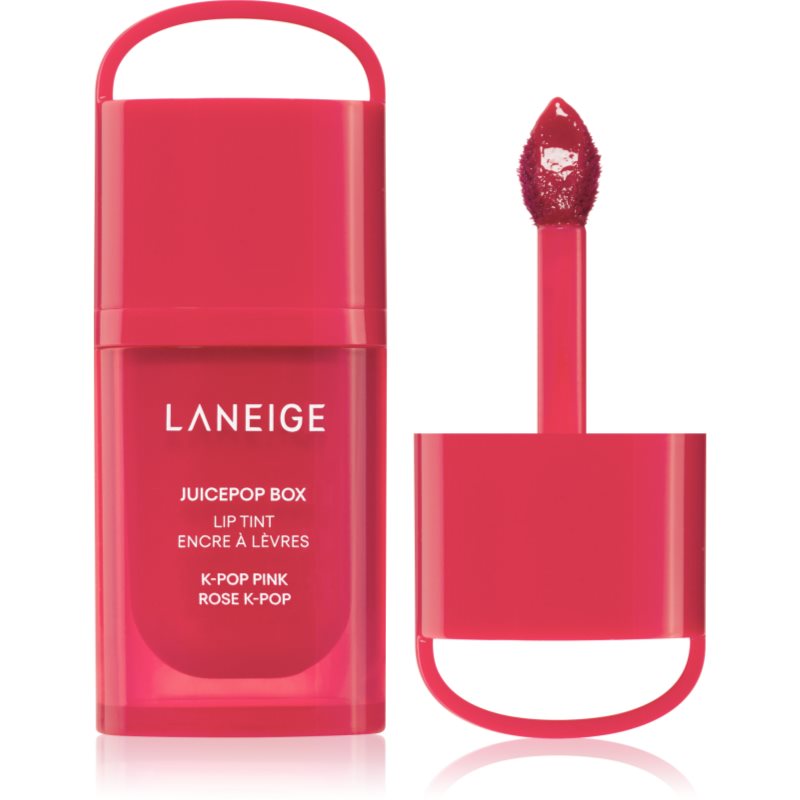 LANEIGE JuicePop Box Lip Tint luciu de buze rezistent cu efect de hidratare culoare K-Pop Pink 4.5 g