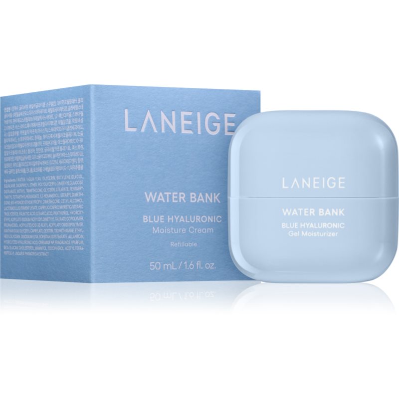 LANEIGE Water Bank Blue Hyaluronic Moisture Cream Refillable cremă hidratantă cu acid hialuronic reîncărcabil 50 ml