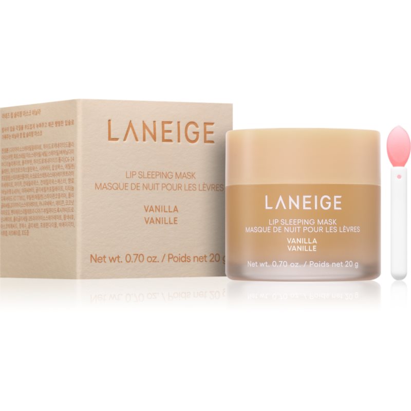 LANEIGE Lip Sleeping Mask masca de noapte cu efect de regenerare de buze culoare Vanilla 20 g