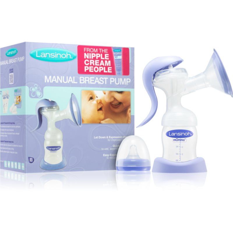 Lansinoh Breastfeeding Manual Breast Pump pompă de sân 1 buc