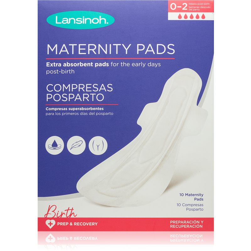 Lansinoh Maternity Pads 0-2 weeks absorbante postnatale 10 buc