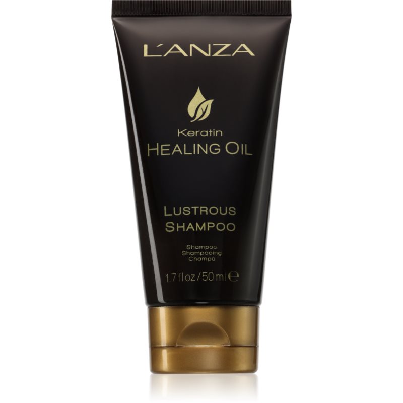 L\'anza Keratin Healing Oil Lustrous Shampoo sampon revitalizant pentru par deteriorat 50 ml