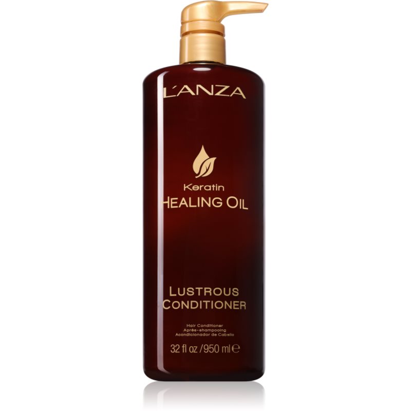 L'anza Keratin Healing Oil Lustrous Conditioner conditioner cu keratina pentru utilizarea de zi cu zi 950 ml L'anza Keratin Healing Oil Lustrous Conditioner conditioner cu keratina pentru utilizarea de zi cu zi 950 ml