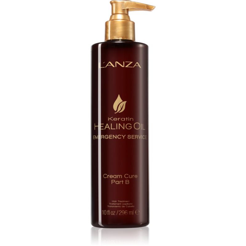 L\'anza Keratin Healing Oil crema nutritiva pentru par deteriorat si vopsit 296 ml