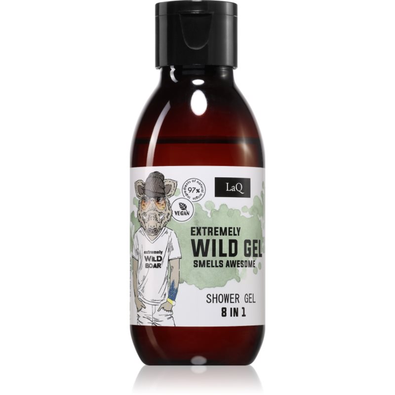 LaQ Boar From Forest gel de duș 8 in 1 100 ml
