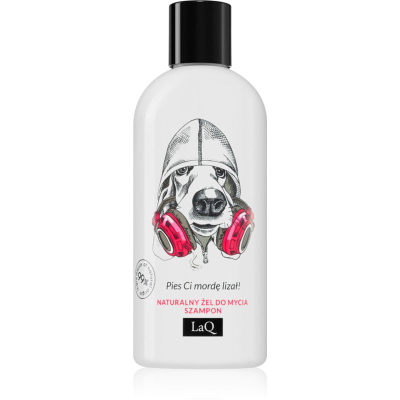 LaQ Music Purifies Cool Dogy 2 in 1 gel de dus si sampon 300 ml