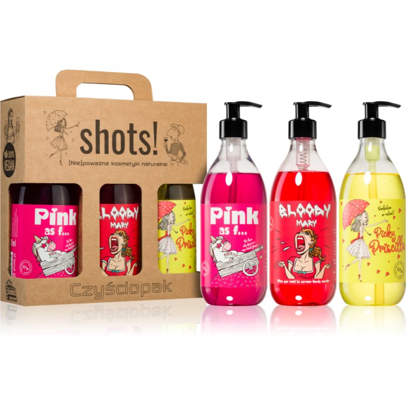 LaQ Shots! Pink As F... & Bloody Mary & Picky Priscilla set cadou de Crăciun